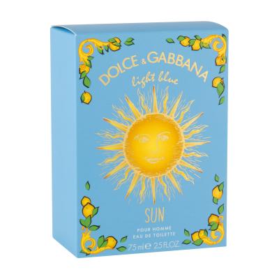 Dolce&amp;Gabbana Light Blue Sun Pour Homme Toaletna voda za muškarce 75 ml