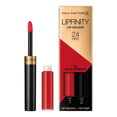 Max Factor Lipfinity 24HRS Lip Colour Ruž za usne za žene 4,2 g Nijansa 125 So Glamorous