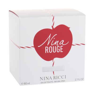 Nina Ricci Nina Rouge Toaletna voda za žene 80 ml
