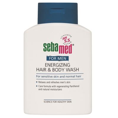 SebaMed For Men Energizing Hair &amp; Body Wash Šampon za muškarce 200 ml