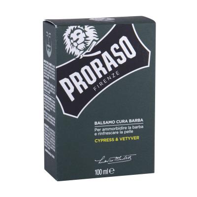 PRORASO Cypress &amp; Vetyver Beard Balm Balzam za bradu za muškarce 100 ml