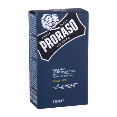 PRORASO Azur Lime After Shave Balm Balzam nakon brijanja za muškarce 100 ml