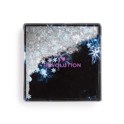 Makeup Revolution London I Heart Revolution Snow Globe Sjenilo za oči za žene 13,5 g Nijansa Snowflake