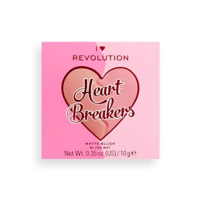 I Heart Revolution Heartbreakers Matte Blush Rumenilo za žene 10 g Nijansa Creative