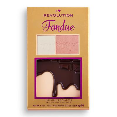 Makeup Revolution London I Heart Revolution Mini Chocolate Sjenilo za oči za žene 11,2 g Nijansa Fondue