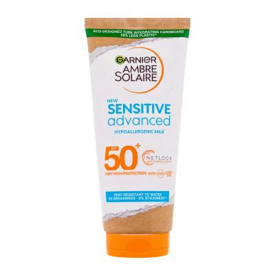 Garnier Ambre Solaire Sensitive Advanced Hypoallergenic Milk SPF50+ Proizvod za zaštitu od sunca za tijelo 200 ml