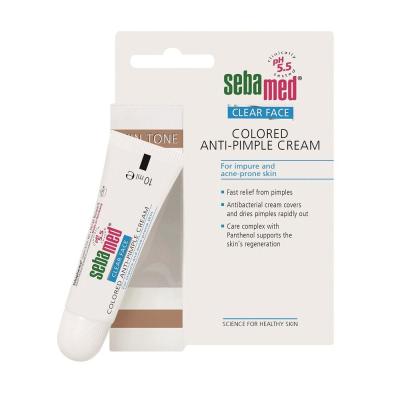 SebaMed Clear Face Colored Anti-Pimple Cream Njega problematične kože za žene 10 ml