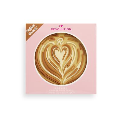 I Heart Revolution Tasty Coffee Bronzer za žene 6,5 g Nijansa Latte