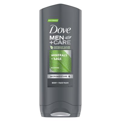 Dove Men + Care Minerals + Sage Gel za tuširanje za muškarce 250 ml