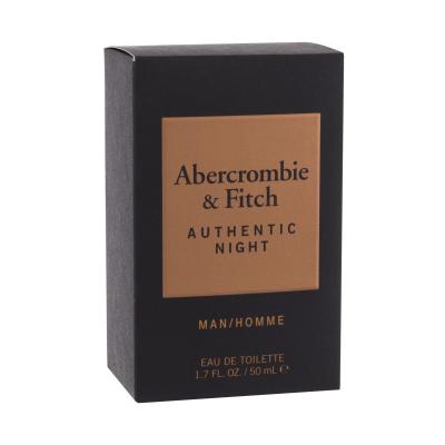 Abercrombie &amp; Fitch Authentic Night Toaletna voda za muškarce 50 ml