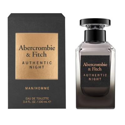 Abercrombie &amp; Fitch Authentic Night Toaletna voda za muškarce 100 ml