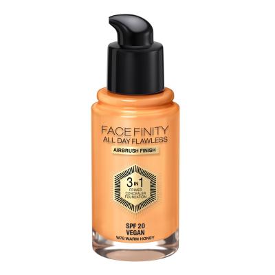 Max Factor Facefinity All Day Flawless SPF20 Puder za žene 30 ml Nijansa W78 Warm Honey