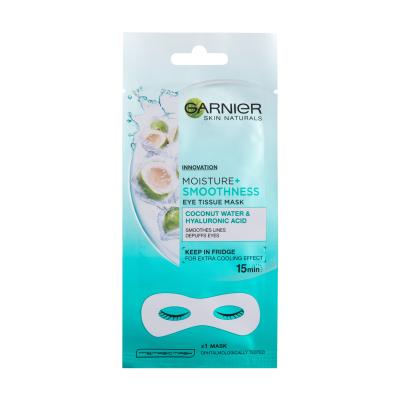 Garnier Skin Naturals Moisture+ Smoothness Maska za područje oko očiju za žene 1 kom