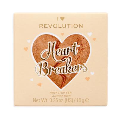 I Heart Revolution Heartbreakers Highlighter za žene 10 g Nijansa Graceful