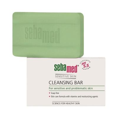 SebaMed Sensitive Skin Cleansing Bar Sapun za žene 100 g