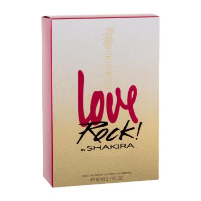 Shakira Love Rock! Toaletna voda za žene 80 ml