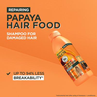 Garnier Fructis Hair Food Papaya Repairing Shampoo Šampon za žene 350 ml