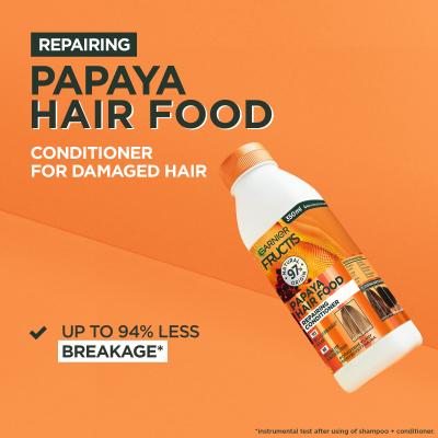 Garnier Fructis Hair Food Papaya Repairing Conditioner Regenerator za žene 350 ml