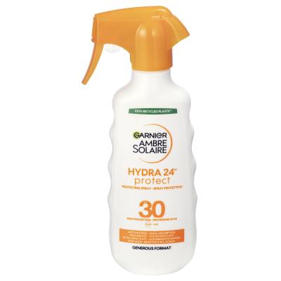 Garnier Ambre Solaire Protection Spray 24h Hydration SPF30 Proizvod za zaštitu od sunca za tijelo 300 ml