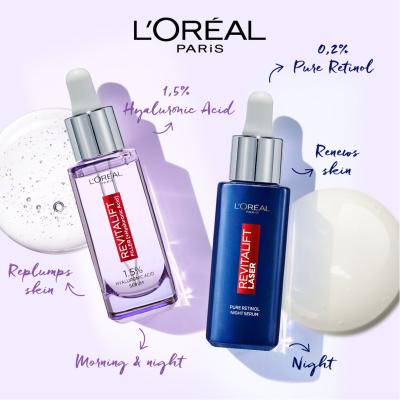 L&#039;Oréal Paris Revitalift Laser Pure Retinol Night Serum Serum za lice za žene 30 ml