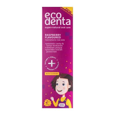 Ecodenta Super+Natural Oral Care Raspberry Zubna pasta za djecu 75 ml