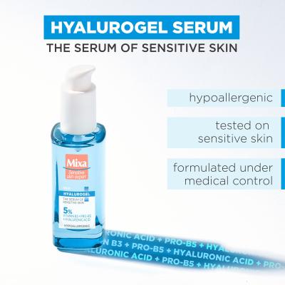 Mixa Hyalurogel The Serum Serum za lice za žene 30 ml