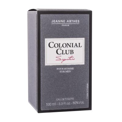 Jeanne Arthes Colonial Club Signature Toaletna voda za muškarce 100 ml