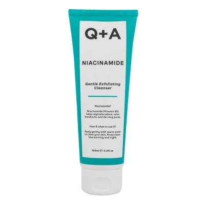 Q+A Niacinamide Gentle Exfoliating Cleanser Gel za čišćenje lica za žene 125 ml