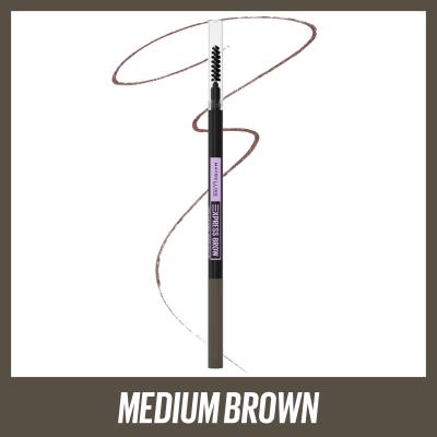 Maybelline Express Brow Ultra Slim Olovka za obrve za žene 9 g Nijansa Medium Brown