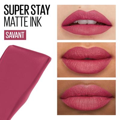 Maybelline Superstay Matte Ink Liquid Ruž za usne za žene 5 ml Nijansa 155 Savant