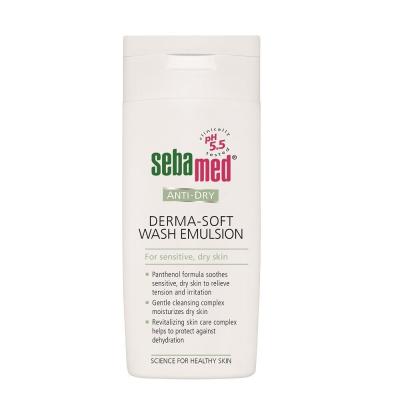 SebaMed Anti-Dry Derma-Soft Wash Emulsion Gel za tuširanje za žene 200 ml