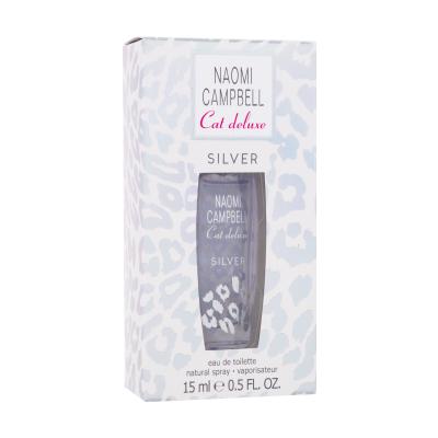Naomi Campbell Cat Deluxe Silver Toaletna voda za žene 15 ml