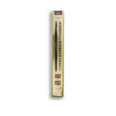 Revolution Pro Microfill Eyebrow Pencil Olovka za obrve za žene 0,1 g Nijansa Soft Brown