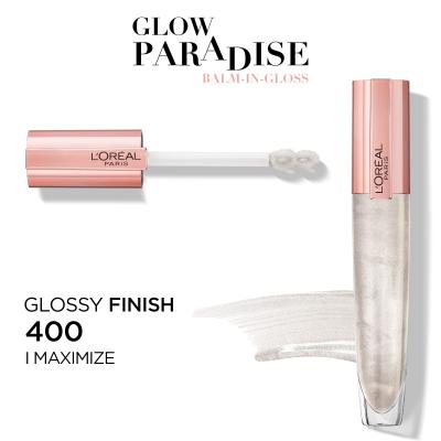 L&#039;Oréal Paris Glow Paradise Balm In Gloss Sjajilo za usne za žene 7 ml Nijansa 400 I Maximize