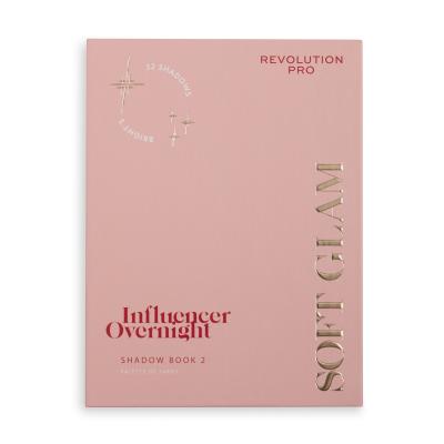 Revolution Pro Influencer Overnight Shadow Book Sjenilo za oči za žene 35,2 g Nijansa 2 Soft Glam
