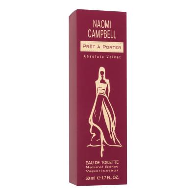 Naomi Campbell Prêt à Porter Absolute Velvet Toaletna voda za žene 50 ml