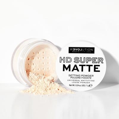 Revolution Relove Super HD Matte Setting Powder Puder u prahu za žene 7 g