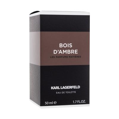 Karl Lagerfeld Les Parfums Matières Bois d'Ambre Toaletna voda za muškarce 50 ml