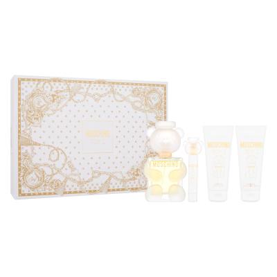 Moschino Toy 2 Poklon set parfemska voda 100 ml + parfemska voda 10 ml + losion za tijelo 100 ml + gel za tuširanje 100 ml