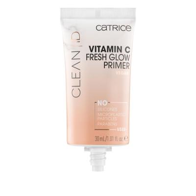 Catrice Clean ID Vitamin C Fresh Glow Primer Podloga za make-up za žene 30 ml
