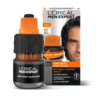 L&#039;Oréal Paris Men Expert One-Twist Hair Color Boja za kosu za muškarce 50 ml Nijansa 03 Dark Brown