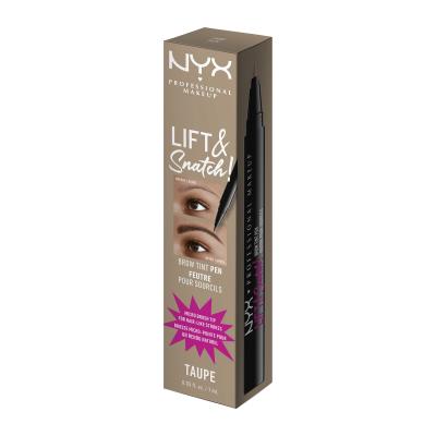 NYX Professional Makeup Lift &amp; Snatch! Olovka za obrve za žene 1 ml Nijansa 03 Taupe