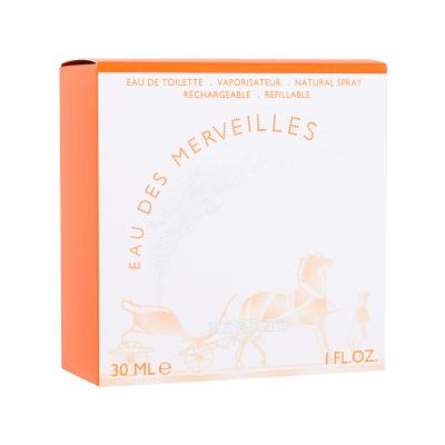 Hermes Eau Des Merveilles Toaletna voda za žene za ponovo punjenje 30 ml