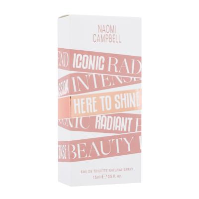 Naomi Campbell Here To Shine Toaletna voda za žene 15 ml