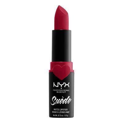 NYX Professional Makeup Suède Matte Lipstick Ruž za usne za žene 3,5 g Nijansa 09 Spicy