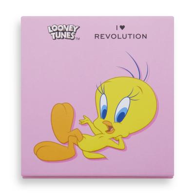 I Heart Revolution Looney Tunes Eyeshadow Palette Sjenilo za oči za žene 9 g Nijansa Tweety
