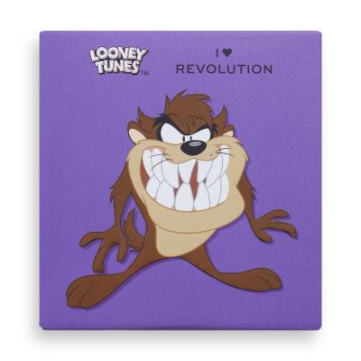 I Heart Revolution Looney Tunes Eyeshadow Palette Sjenilo za oči za žene 9 g Nijansa Taz