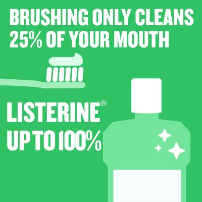 Listerine Smart Rinse Mild Mint Mouthwash Vodice za ispiranje usta za djecu 250 ml
