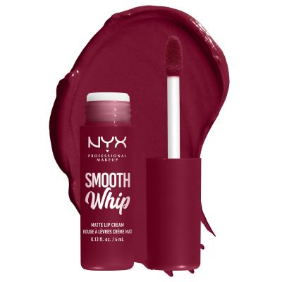NYX Professional Makeup Smooth Whip Matte Lip Cream Ruž za usne za žene 4 ml Nijansa 15 Chocolate Mousse