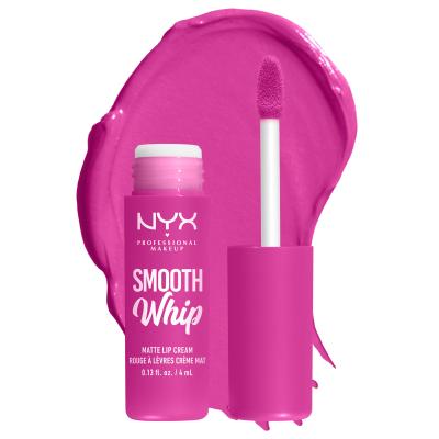NYX Professional Makeup Smooth Whip Matte Lip Cream Ruž za usne za žene 4 ml Nijansa 20 Pom Pom